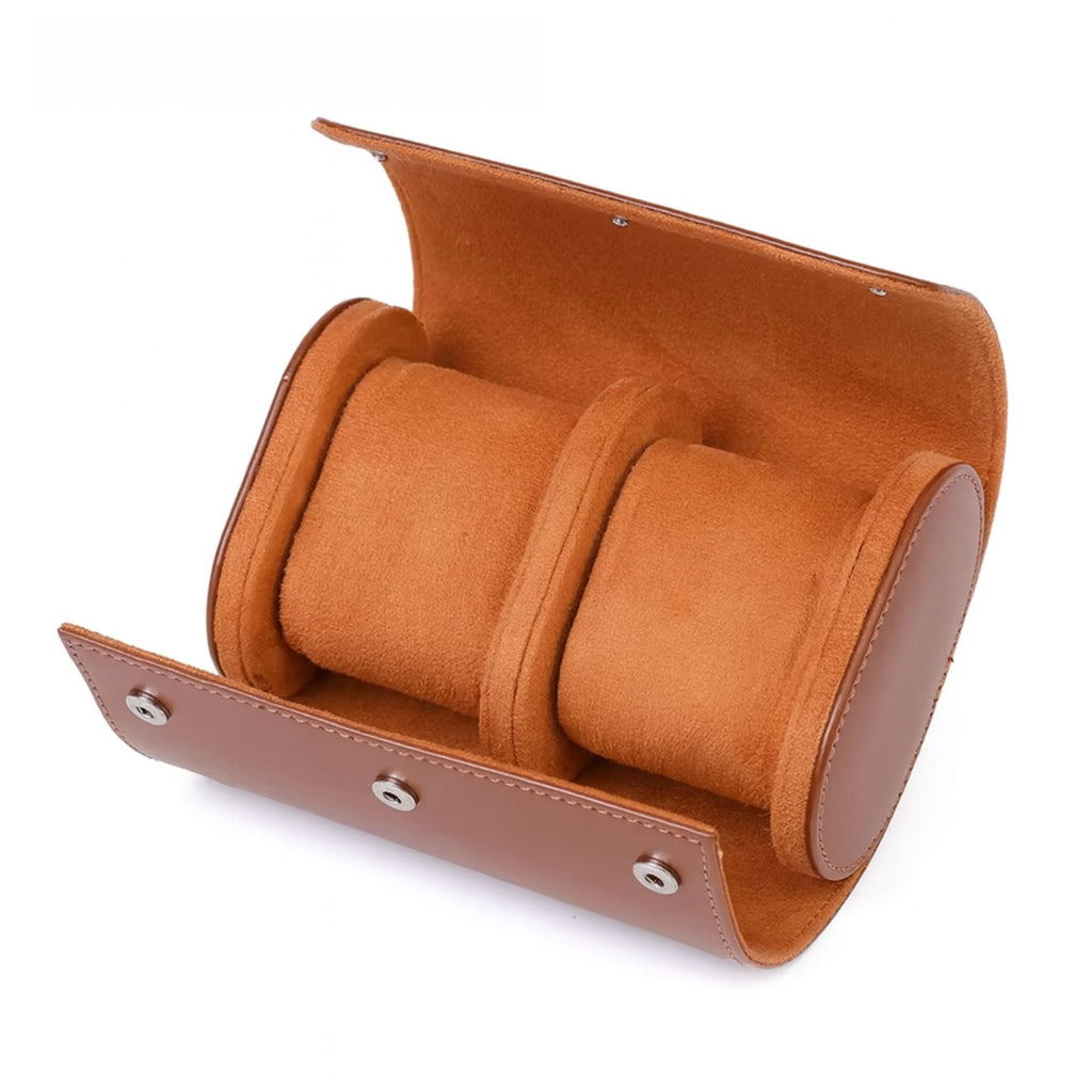 Premuim Black Leather Case - 2 Slots