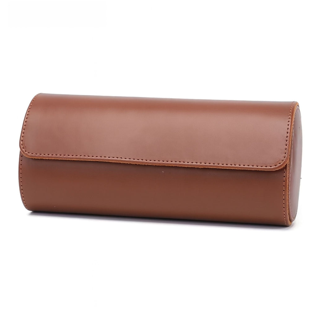 Premuim Black Leather Case - 3 Slots