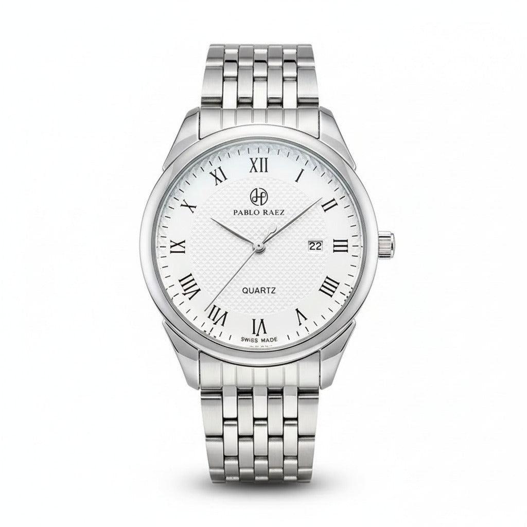 CLASSIC SILVER/WHITE 40MM